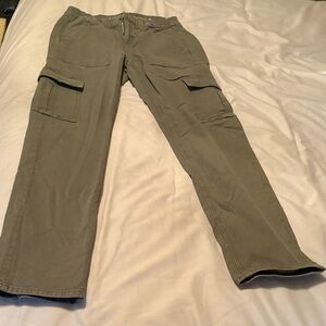 American Eagle Outfitters Olive Straight Leg Pants